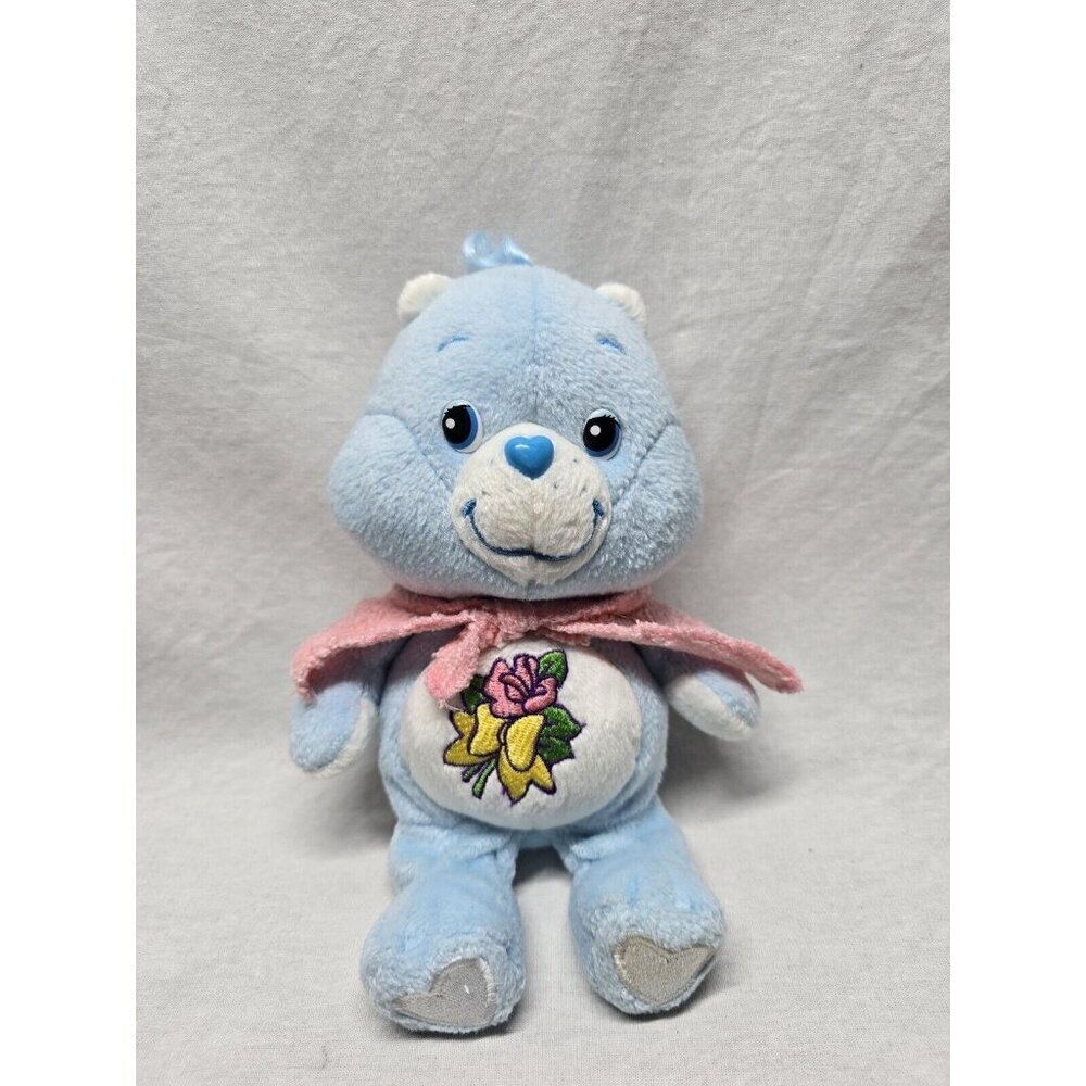 Care Bear Grams Plush w Shawl 8” Collectors Edition Plush Carleton Cards